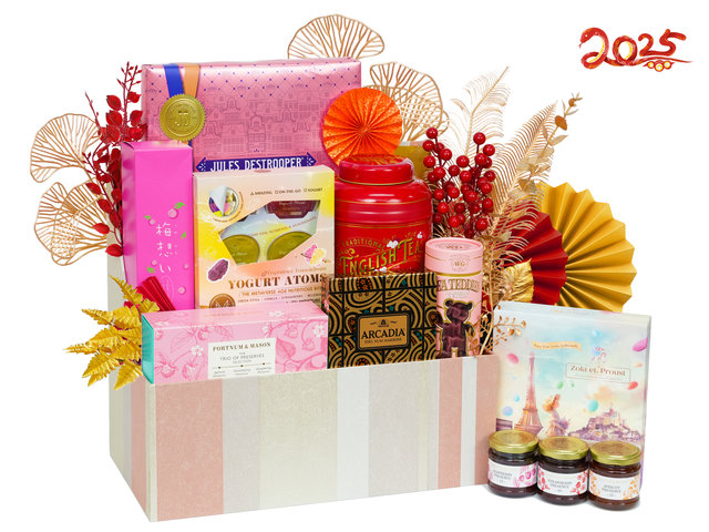 CNY Gift Hamper - Joyful And Festive Hamper CNYN01 - CH21129C9 Photo