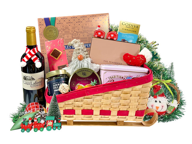 Christmas Gift Hamper - 2024 XMAS CN MAILABLE BASKET 1107C3 - XCB1107C3 Photo