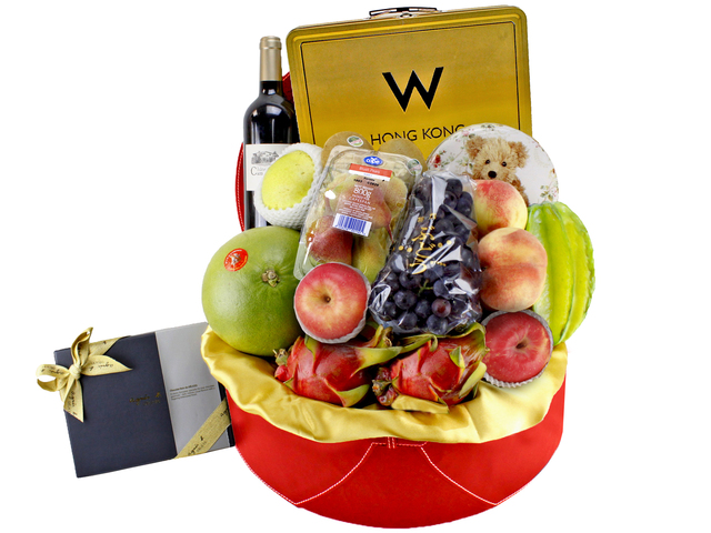 中秋果篮Hamper - W Hotel中秋月饼果篮 W6 - L89100 Photo