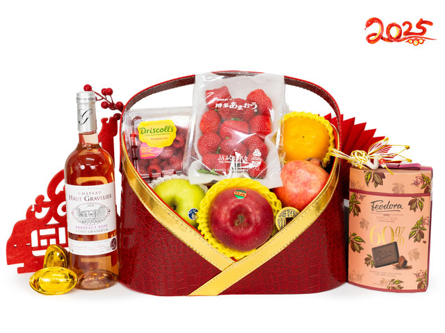 新年果篮Hamper - 新年美食水果礼篮 Hampers FH237 - CH21129B8 Photo