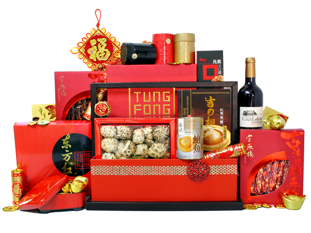 新年果籃Hamper - 農曆新年拜年禮物籃 R90 - L36510819 Photo